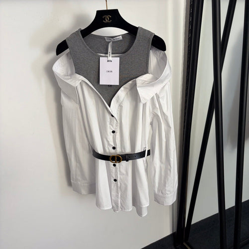 DIOR 26S TWO-PIECE LONG-SLEEVE SHIRT 1206
