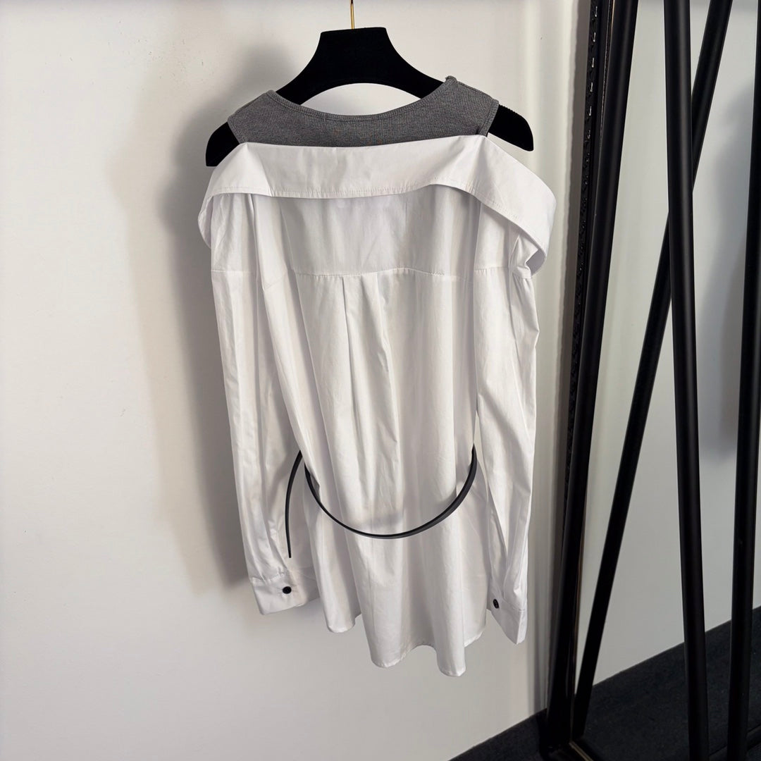 DIOR 26S TWO-PIECE LONG-SLEEVE SHIRT 1206