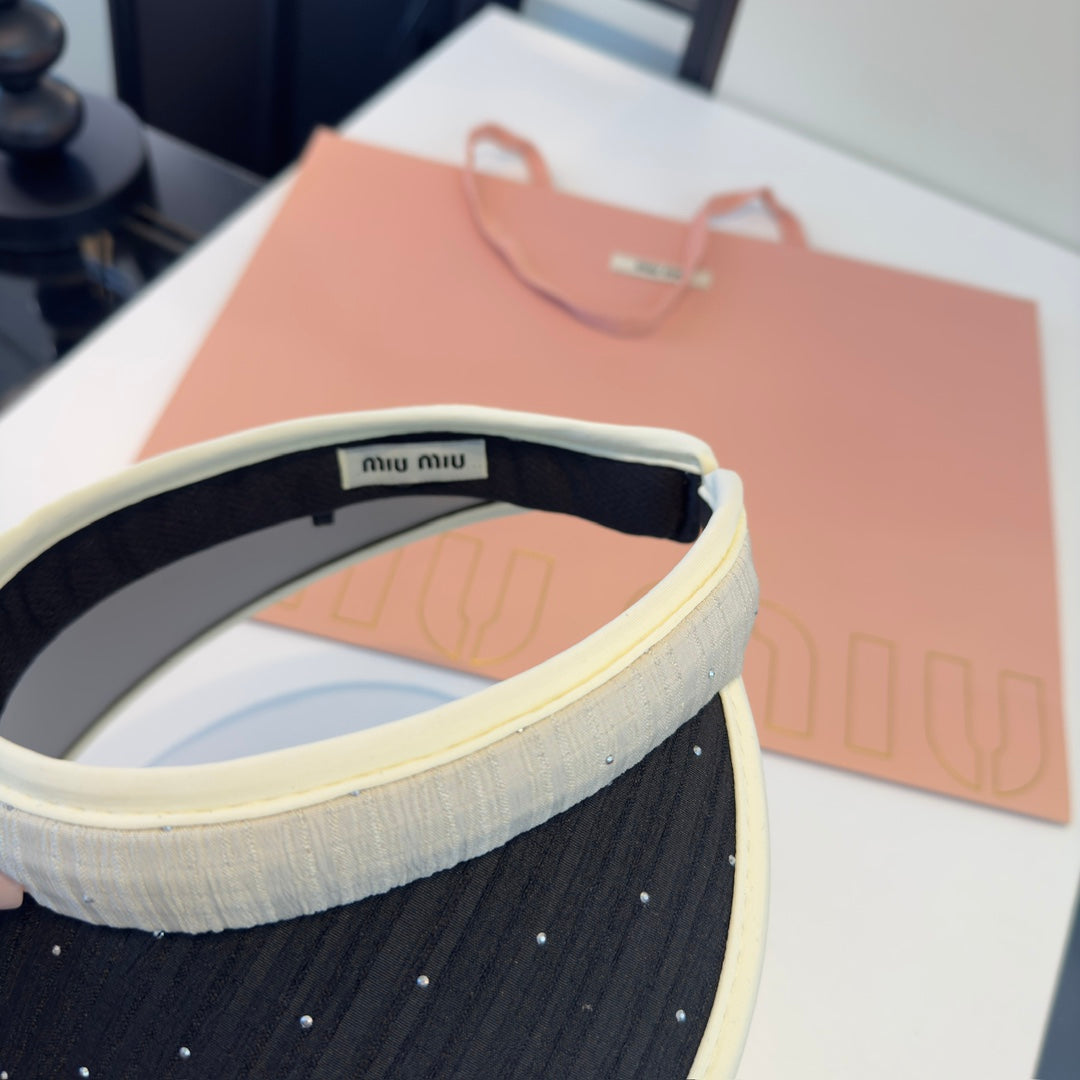 MIUMIU VISOR HAT STYLE 87