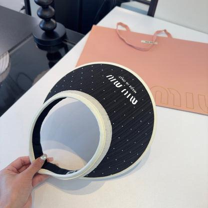 MIUMIU VISOR HAT STYLE 87
