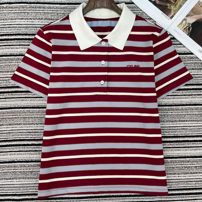 CELINE 26S SHORT SLEEVE POLO SHIRT 155