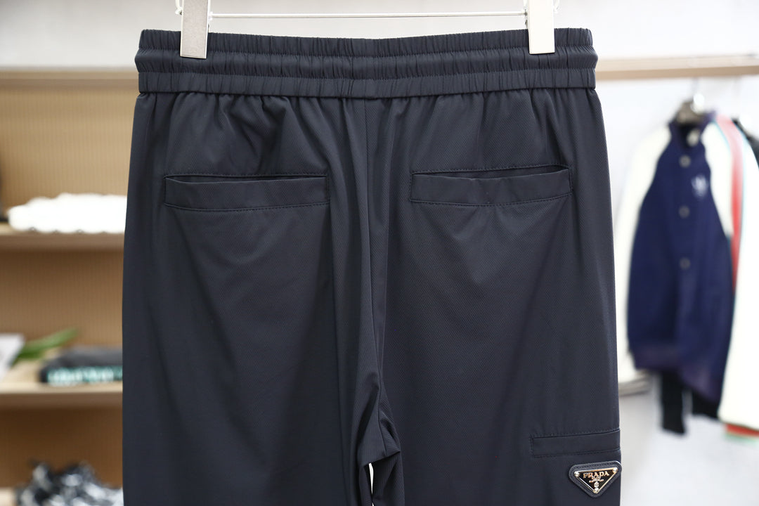 PRADA BLACK JOGGER PANTS 458721