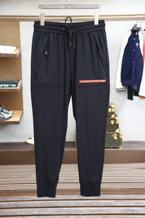 PRADA BLACK JOGGER PANTS 458721
