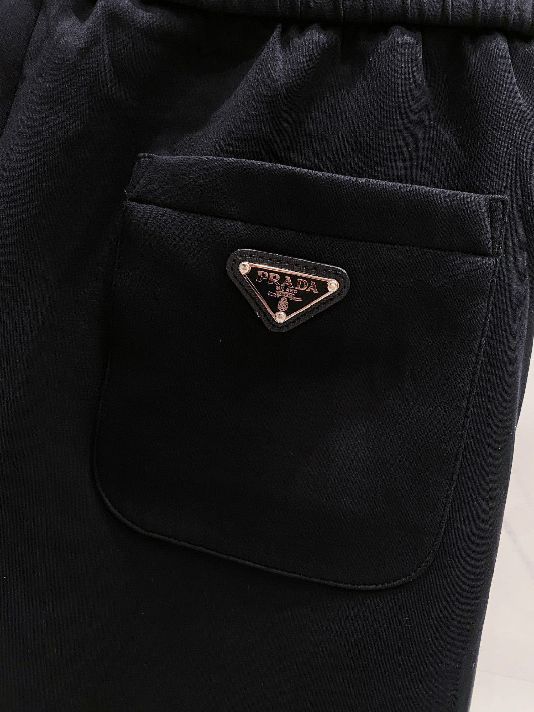 PRADA BLACK JOGGER PANTS 458721