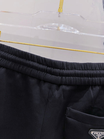 PRADA BLACK JOGGER PANTS 458721