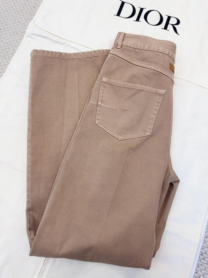 CD 25S STRAIGHT JEANS SMOKY PINK COTTON