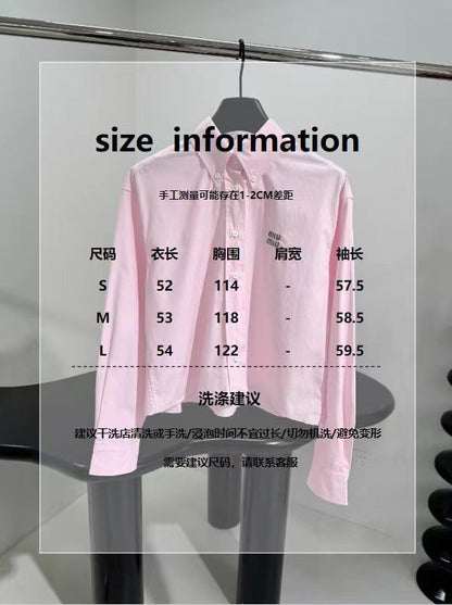 MM CLASSIC SHIRT JACKET IN PINK COTTON