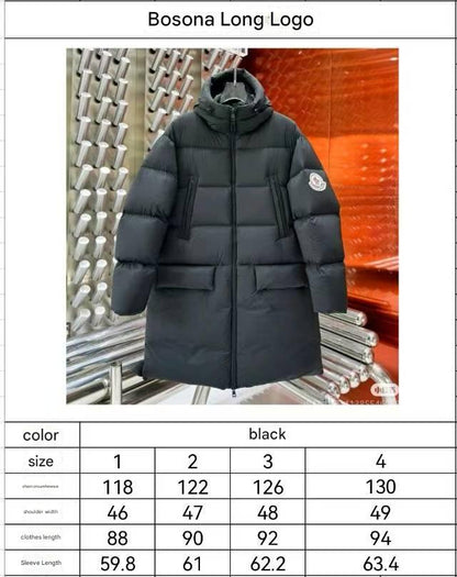 MONCLER 25S COAT IN BLACK 050
