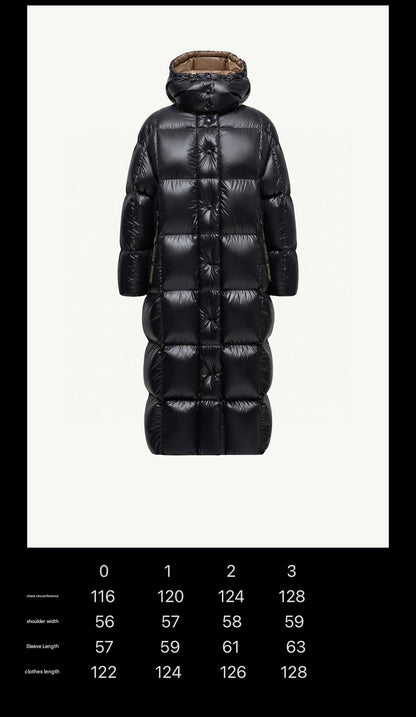 MONCLER LONG PUFFER COAT STYLE 305