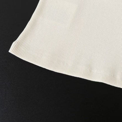 MIU MIU LACE-TRIM TANK TOP IN WHITE