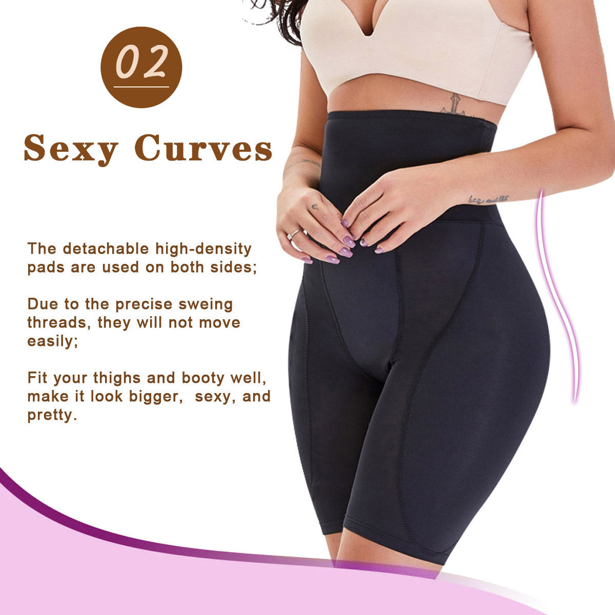 Women’s Seamless High-Waist Shapewear – Slim & Sculpt Fit