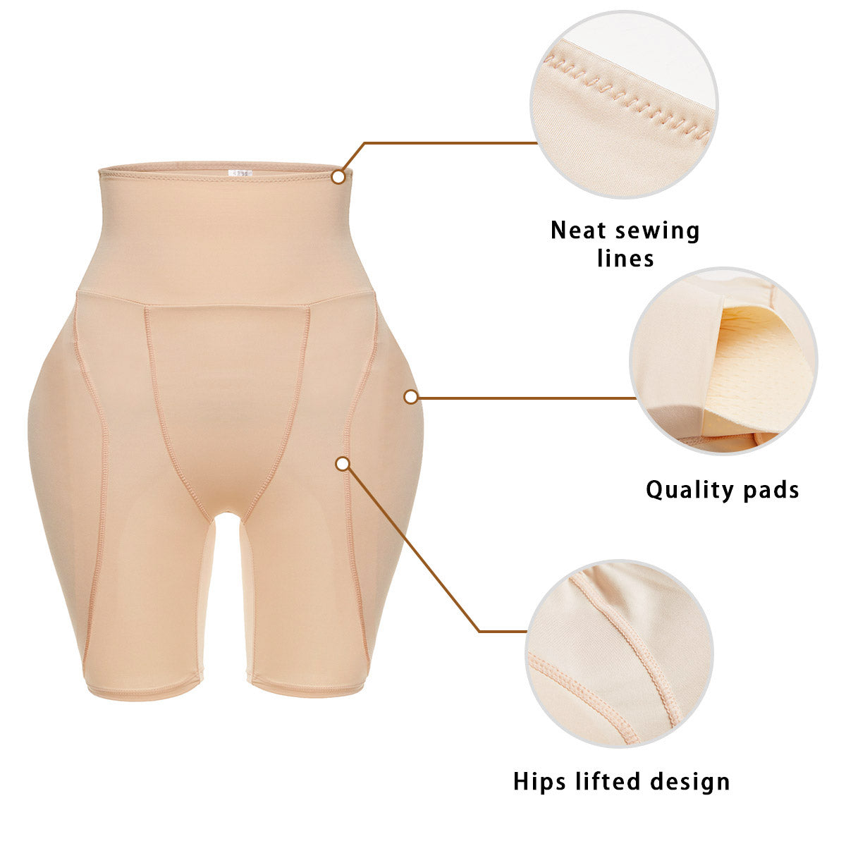 Women’s Seamless High-Waist Shapewear – Slim & Sculpt Fit
