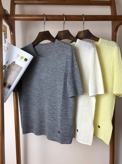 CHANEL 25S CREW NECK T-SHIRT STYLE 164
