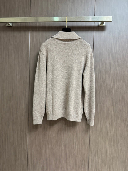 LP 26S ZIP NECK KNIT SWEATER 429