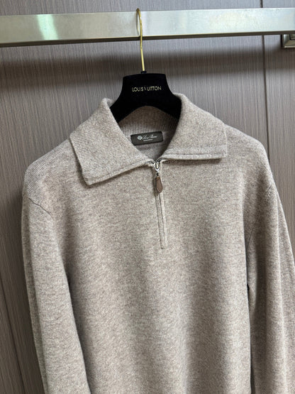 LP 26S ZIP NECK KNIT SWEATER 429