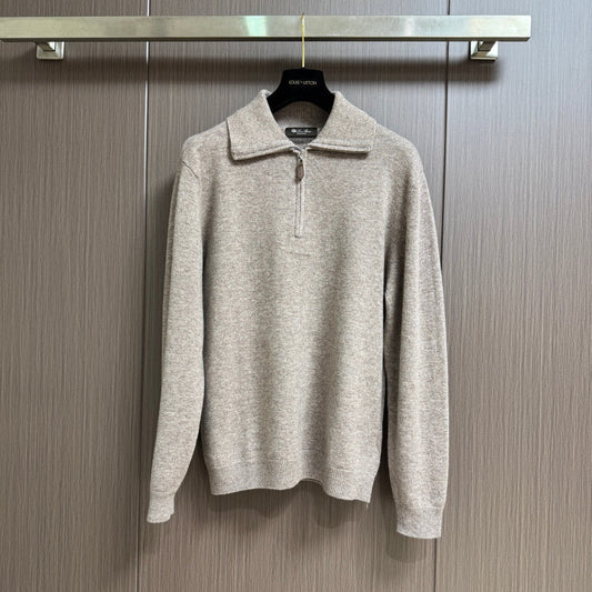 LP 26S ZIP NECK KNIT SWEATER 429