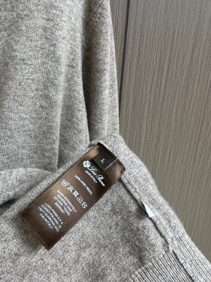 LP 26S ZIP NECK KNIT SWEATER 429