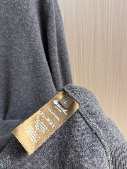 LP 26S ZIP NECK KNIT SWEATER 428