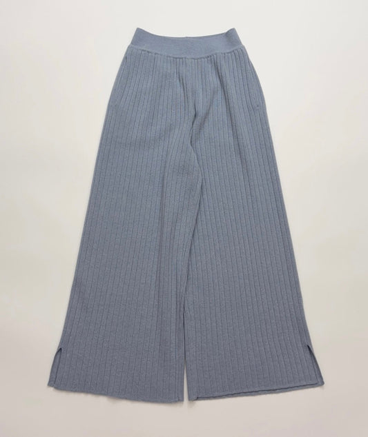 LORO PIANA 26S KNIT FLARED PANTS 768