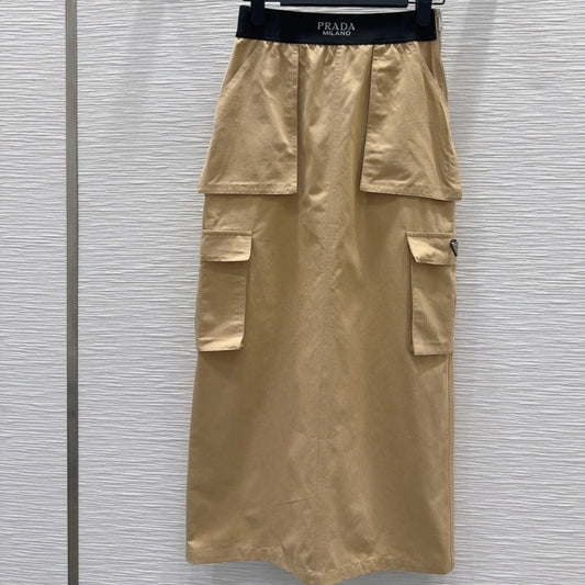 PRADA 26S MIDI SKIRT 672