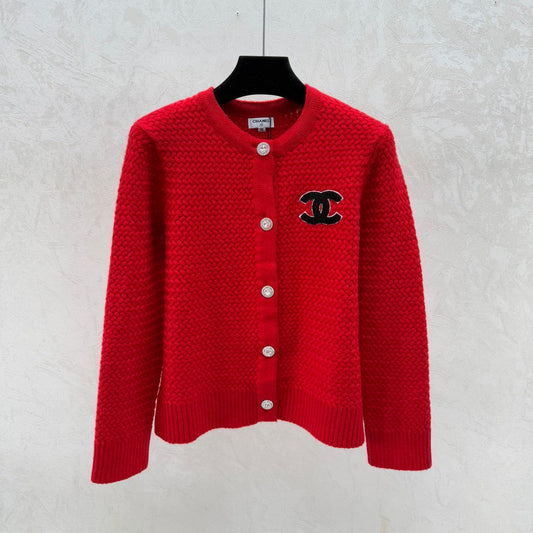 CHANEL 25S ROUND-NECK CARDIGAN 520