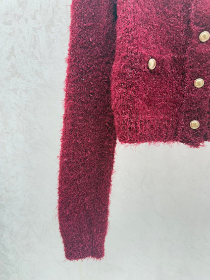 CHANEL 25S ROUND-NECK CARDIGAN 510