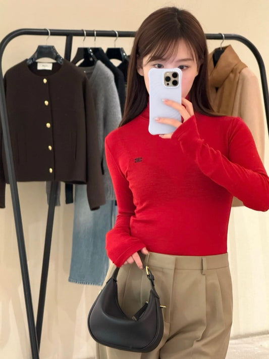 CELINE 26S HIGH-NECK SWEATER 799218