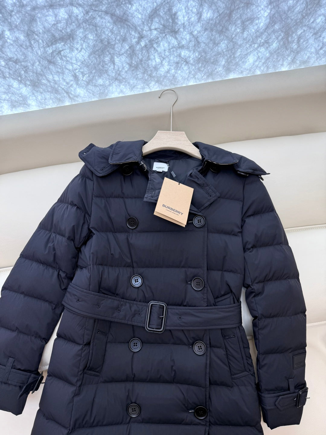 BURBERRY 25S LONG DOWN COAT 124