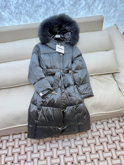 MAX MARA 25S LONG DOWN COAT 209