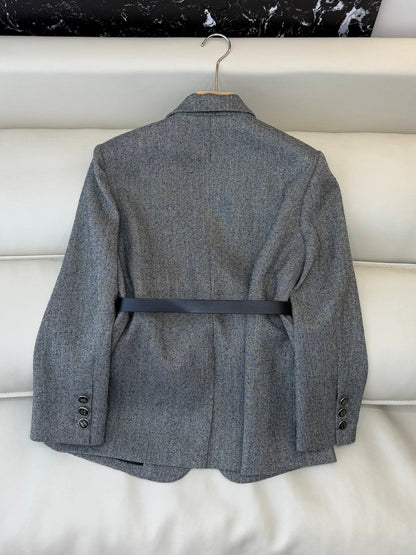 CHANEL 25S LONG BLAZER COAT 492