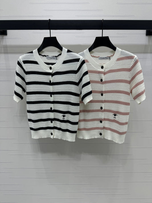 Dior 25 Short Sleeve Cardigan Wool 233494