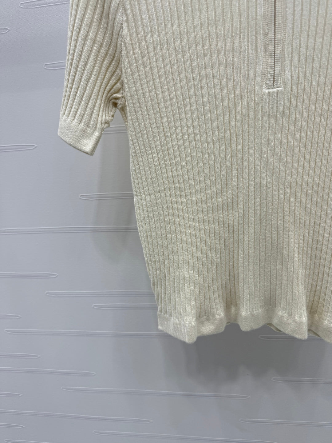 MONCLER 25S SHORT-SLEEVE KNIT TOP 255895