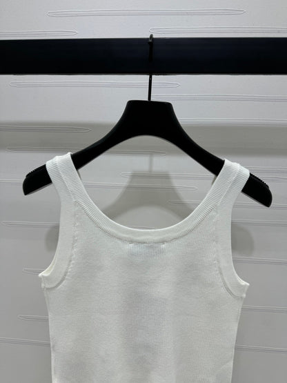 Miumiu 25 White Crop Top