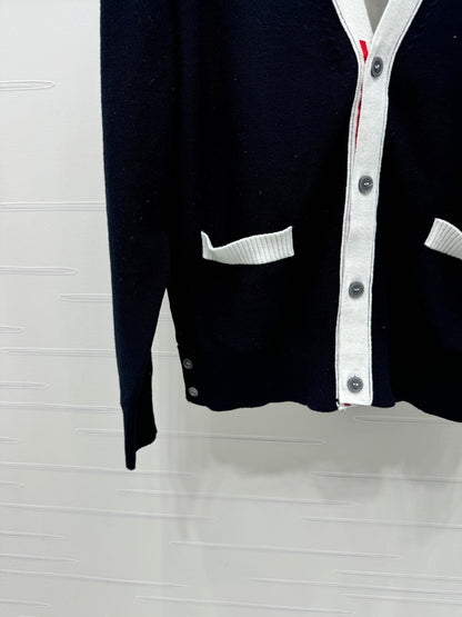 THOM 25S V-NECK KNIT CARDIGAN 264212