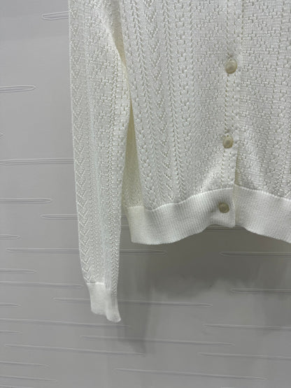 CELINE 25S LONG SLEEVE CARDIGAN 264103