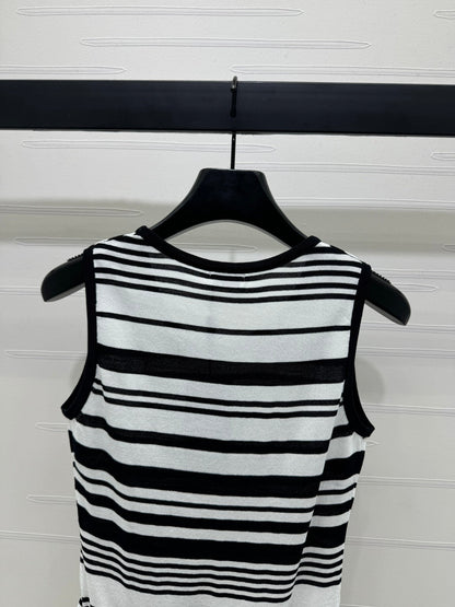 YSL 25S BLACK TRIM TANK TOP 264090