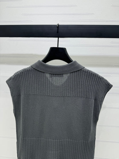 MIU 25S SWEATER VEST 264087