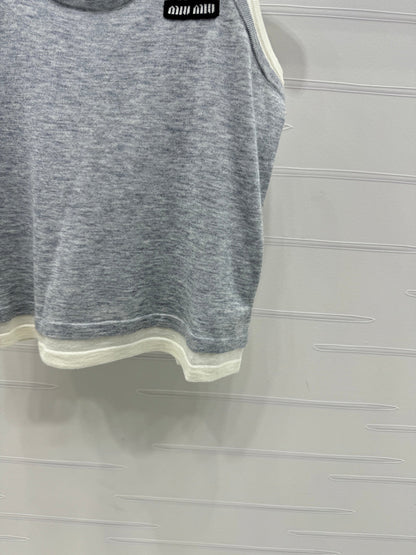 MIUMIU SLEEVELESS TOP 269404