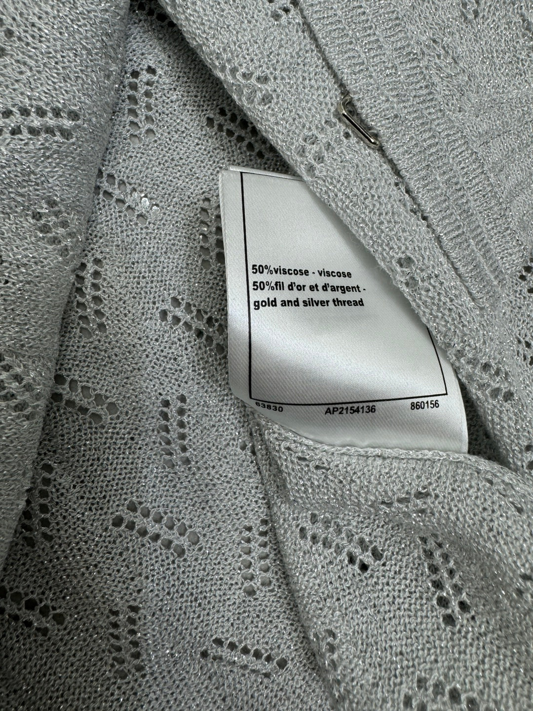 CHANEL SHORT-SLEEVE SEQUINNED KNIT CARDIGAN 269409