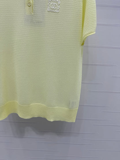 CHANEL POLO SHIRT YELLOW 274900