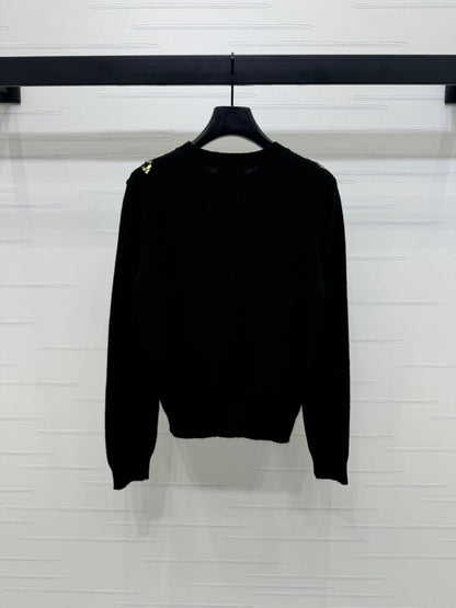 CHANEL SEQUIN CAMELLIA PULLOVER 274882