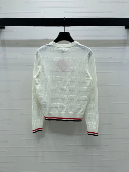 MIUMIU KNITTED SWEATER STYLE 466