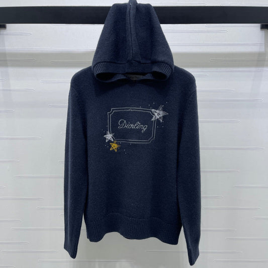 DIOR 25S HOODED SWEATER STYLE 030