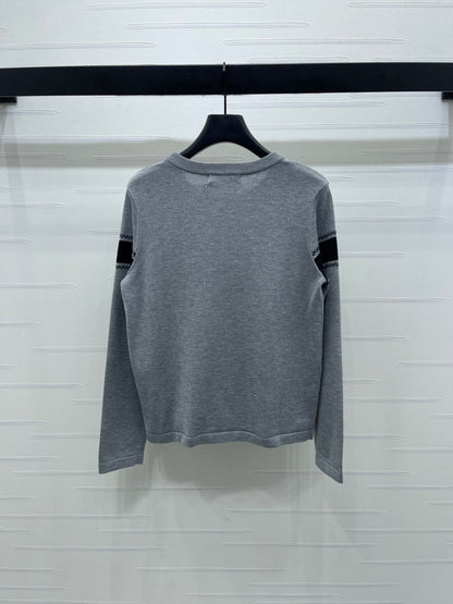 DIOR 25S LONG-SLEEVED KNIT SWEATER STYLE 036