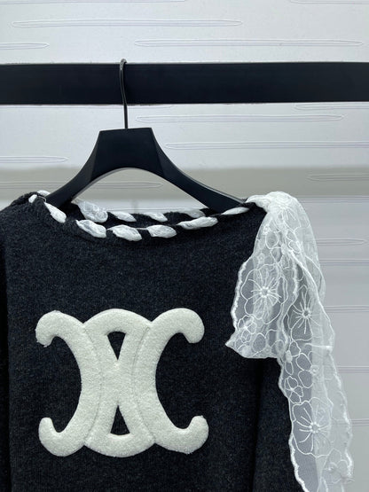 CELINE 25S KNIT PULLOVER AND PANTS SET 0088
