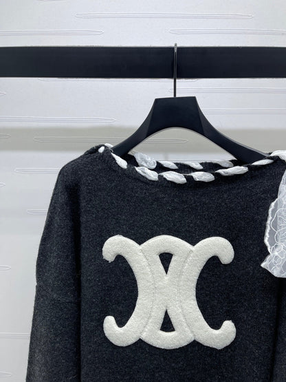 CELINE 25S KNIT PULLOVER AND PANTS SET 0088