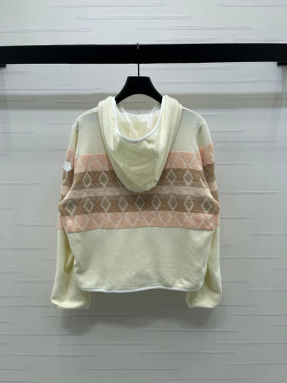 MONCLER 25S HOODED CARDIGAN 239