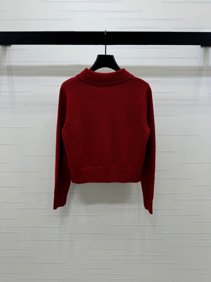 MIUMIU POLO KNIT SWEATER STYLE 749