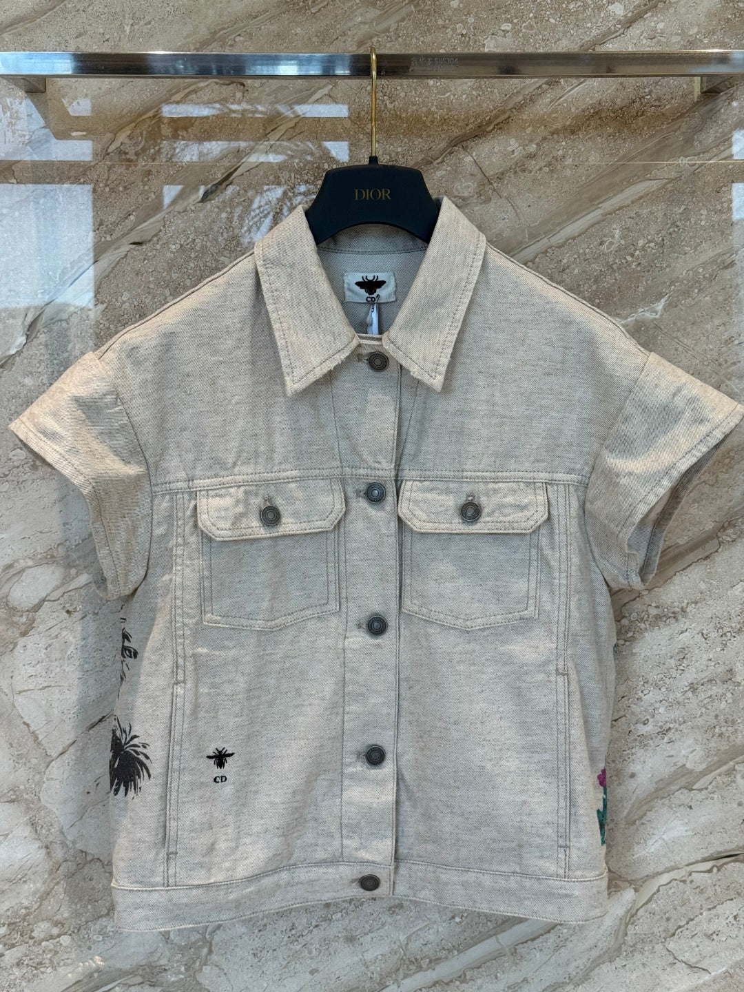 DIOR 25S SHIRT AND SHORTS SET 458