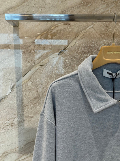 MIUMIU POLO SWEATSHIRT STYLE 652